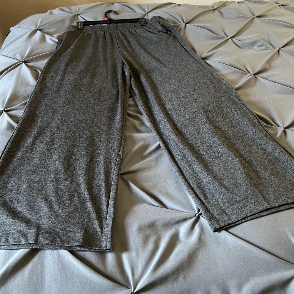 Shore Wide Leg Lounge Pants With Pockets Oversized